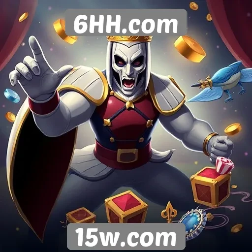 Análise do catálogo diversificado de jogos em 6HH.com